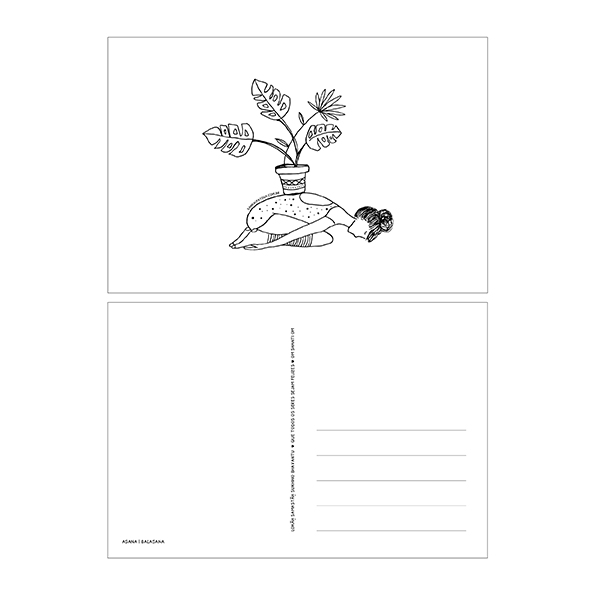 Cartão-Postal Yoga-feira - Imagem 4